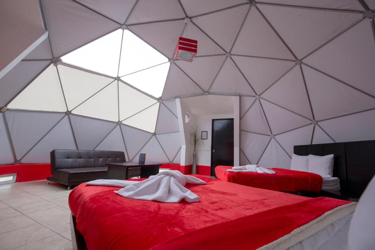 Hotel & Glamping Huasca Sierra Verde Уаска-де-Окампо Экстерьер фото